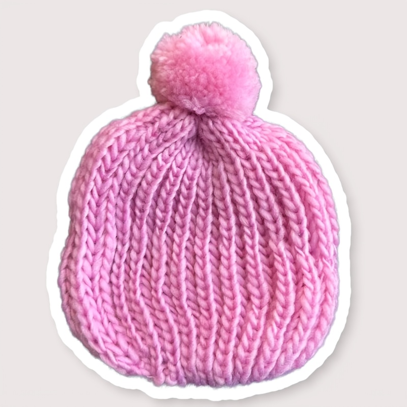 A Women's Autumnu002Fwinter Hat, a Soft and Comfortable Hat, a Winter Ear-protection Single-ball Hat. A Gift for Mother's Day, Valentine's Day, and Christmas - Image 5