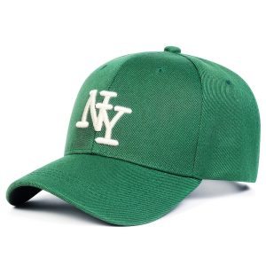 1 Men's NY Embroidered Baseball Cap Outdoor Adjustable Fashion Casual Hat Suitable for Spring and Autumn Travel Beach Party
