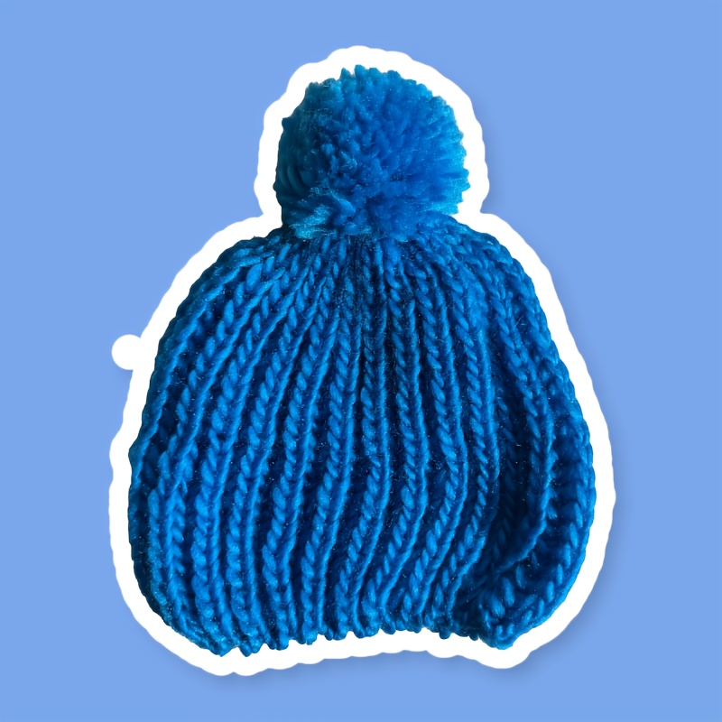 A Women's Autumnu002Fwinter Hat, a Soft and Comfortable Hat, a Winter Ear-protection Single-ball Hat. A Gift for Mother's Day, Valentine's Day, and Christmas - Image 15
