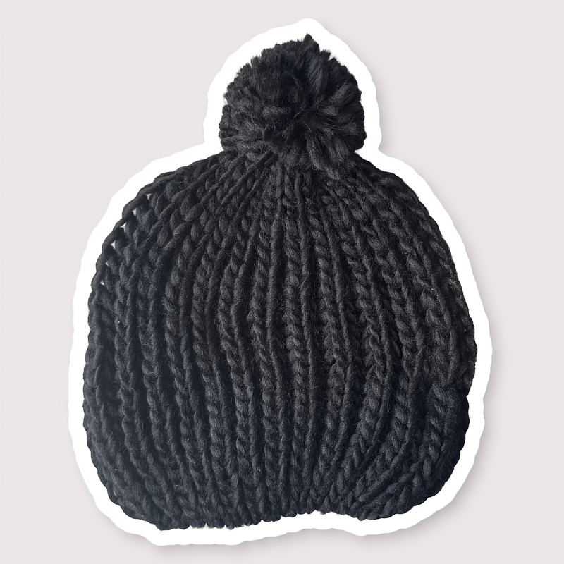 A Women's Autumnu002Fwinter Hat, a Soft and Comfortable Hat, a Winter Ear-protection Single-ball Hat. A Gift for Mother's Day, Valentine's Day, and Christmas - Image 9